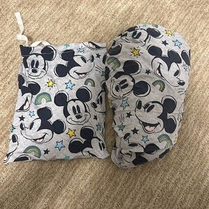 LITTLE SLEEPIES MICKEY CRIB SHEET WITH BAG